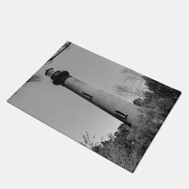 Currituck Lighthouse Doormat (Angled)