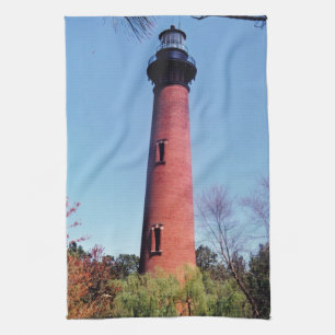 Currituck Lighthouse Kitchen Towel