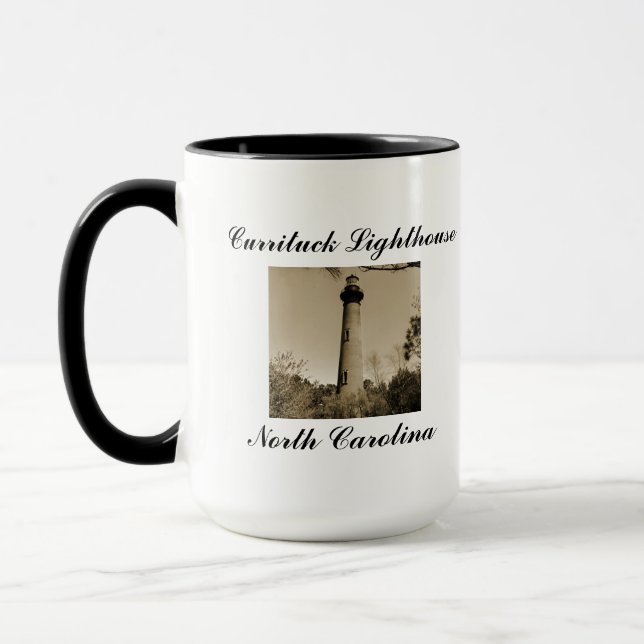 Currituck Lighthouse Mug (Left)