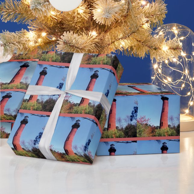Currituck Lighthouse Wrapping Paper (Holidays)