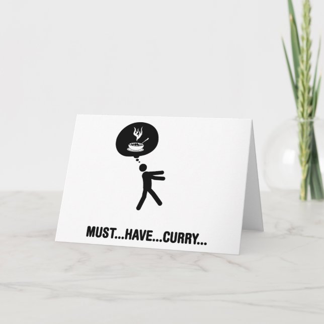 Curry Lover Card (Front)