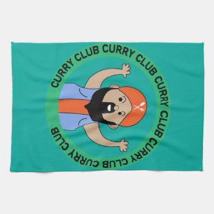 Curry Lover Indian Cousin Corry Cook Foodies Kitchen Towel