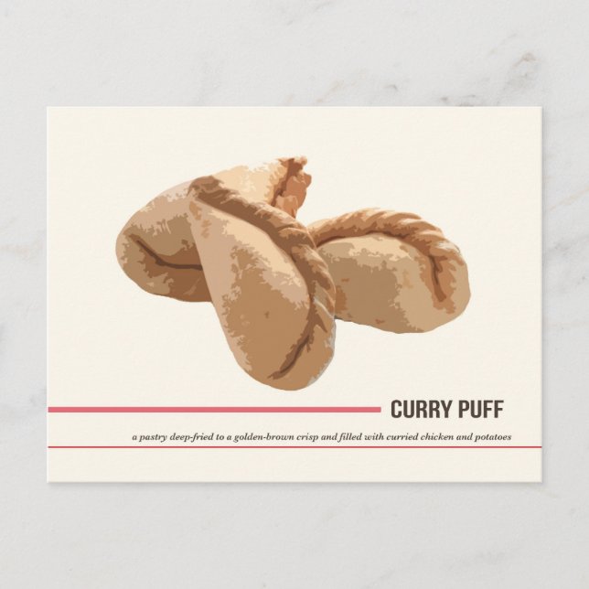 Curry Puff Postcard (Front)