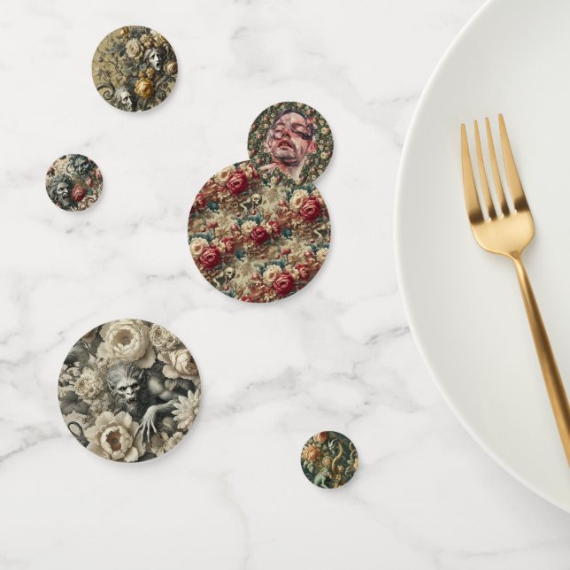 Curse or Be Cursed — Gothic Victorian Confetti (Group)