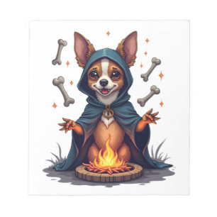 Cursed Chihuahua Ritual Dog Notepad