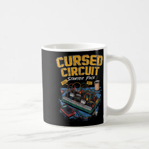 Cursed Circuit Starter Pack Funny Electronics Hall Coffee Mug