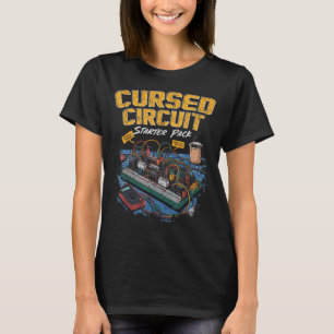 Cursed Circuit Starter Pack Funny Electronics Hall T-Shirt