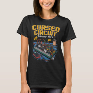 Cursed Circuit Starter Pack Funny Electronics Hall T-Shirt