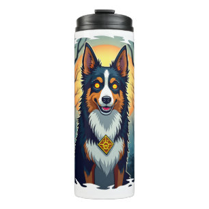 Cursed Collie Crawl Thermal Tumbler