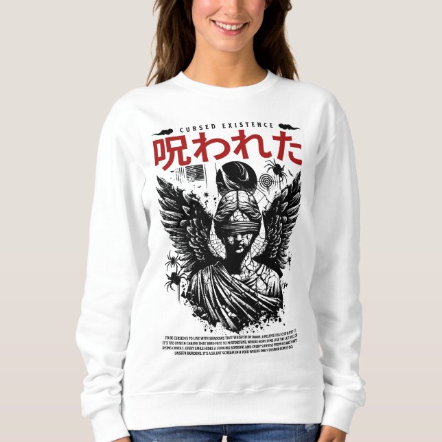 Cursed Existence Design Sweatshirt (Front)