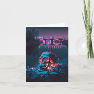Cursed Lake Skull  Card