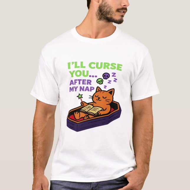 Cursed Nap T-Shirt (Front)