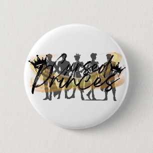 Cursed Princes Hat 2 Inch Round Button