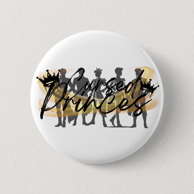 Cursed Princes Hat 2 Inch Round Button (Front)
