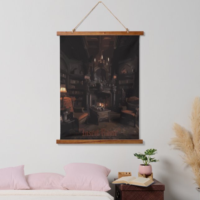 Cursed Volumes Hanging Tapestry (Bedroom)