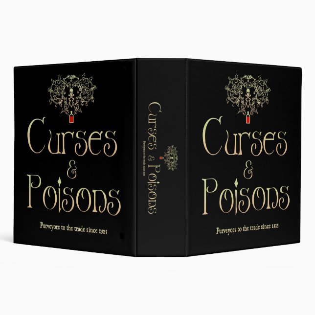 Curses and Poisons Binder (Background)