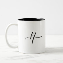Cursive Letter “A”Mug