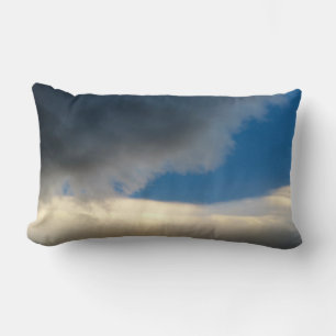 curtain of clouds lumbar pillow