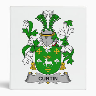 Curtin Family Crest Binder