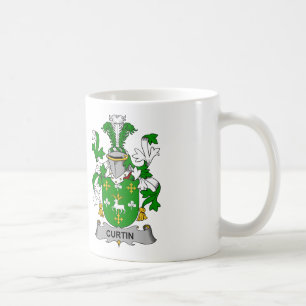 Curtin Family Crest Coffee Mug