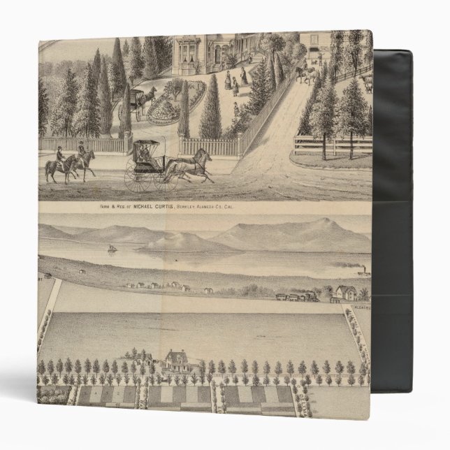 Curtis farm, Poirier Tract Binder (Front/Inside)