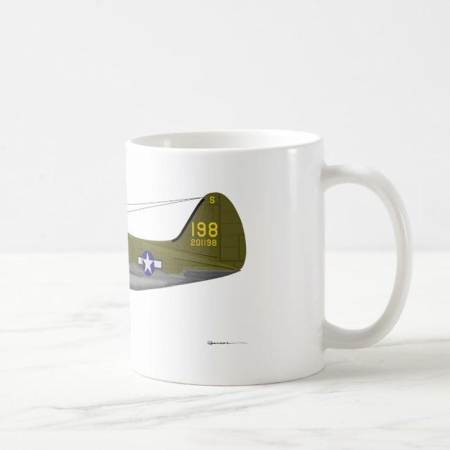 Curtiss C-46 Commando Coffee Mug (Right)