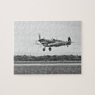 Curtiss P-40 Warhawk Fighter Air Plane Jigsaw Puzzle