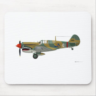 Curtiss P-40 Warhawk Mouse Pad