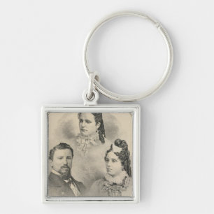 Curtiss & Todd family portraits Keychain