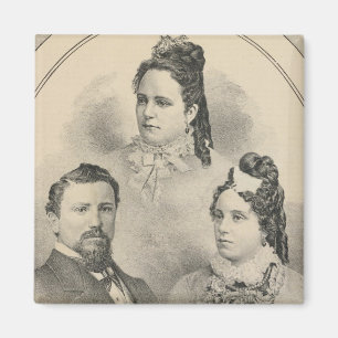 Curtiss & Todd family portraits Magnet
