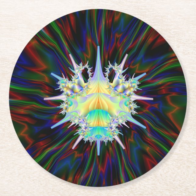 Curto Bug Round Paper Coaster (Front)