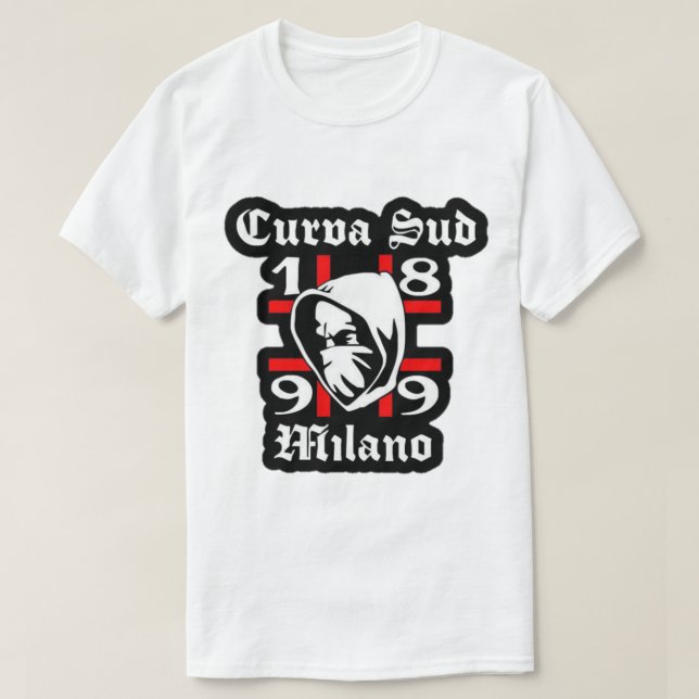 Curva Sud Milano   T-Shirt (Design Front)