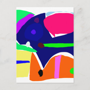 Curvaceous Eye Box Tool Lunch Postcard