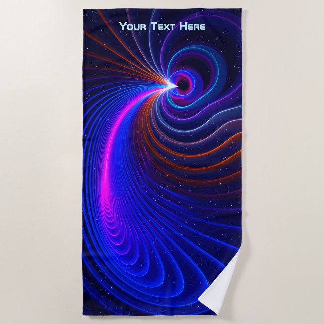 Curvature Beach Towel (Front)