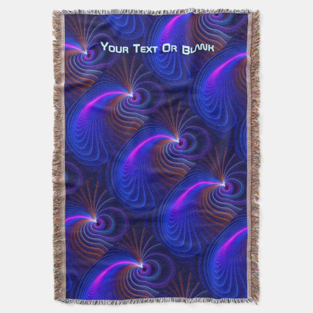 Curvature Throw Blanket (Front Vertical)