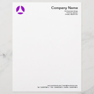 Curve Ball - Purple Letterhead