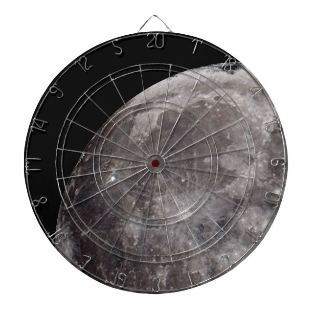 Curve of the Moon Astronomy Image Dart Board (Front)