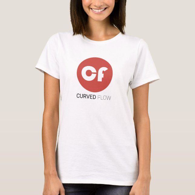 Curved FLOW Logo T-Shirt (Front)