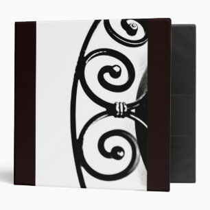 Curved Iron Art Binder
