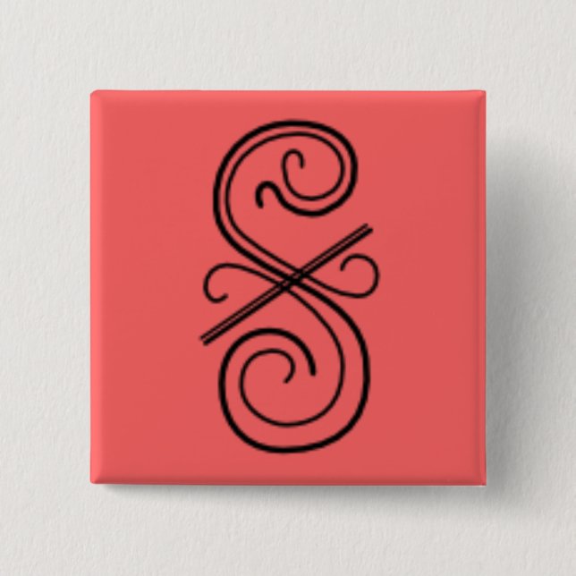 Curved Line Button (Front)