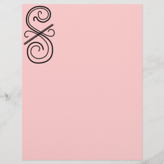 Curved Line Letterhead (Front)