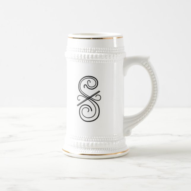 Curved Line Travel Mug (Right)