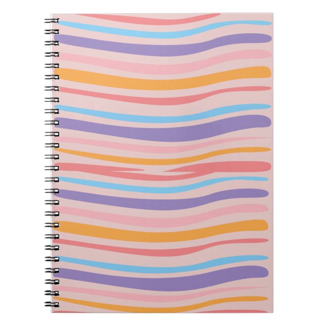Curved lined Notebook (Front)