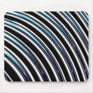Curved Lines Close Up Of A Fractal Mouse Pad