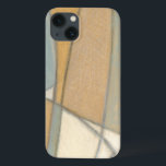Curved Lines & Muted Earth Tones iPhone 13 Case<br><div class="desc">This amazing print by Norman Wyatt shows a number of geometric shapes created by smooth curved lines and coloured by muted earth tones. A stylish piece that would look great on a number of products. Order yours now!</div>