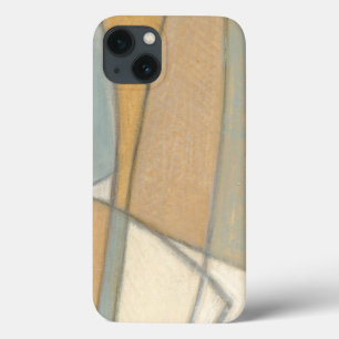 Curved Lines & Muted Earth Tones iPhone 13 Case