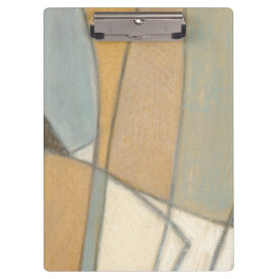 Curved Lines & Muted Earth Tones Clipboard
