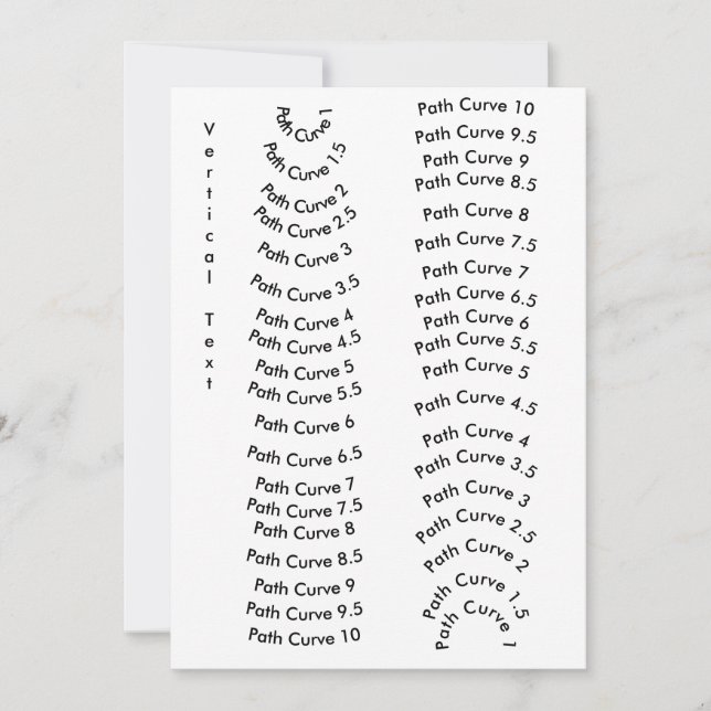 Curved Text Template - Designer Reference (Front)