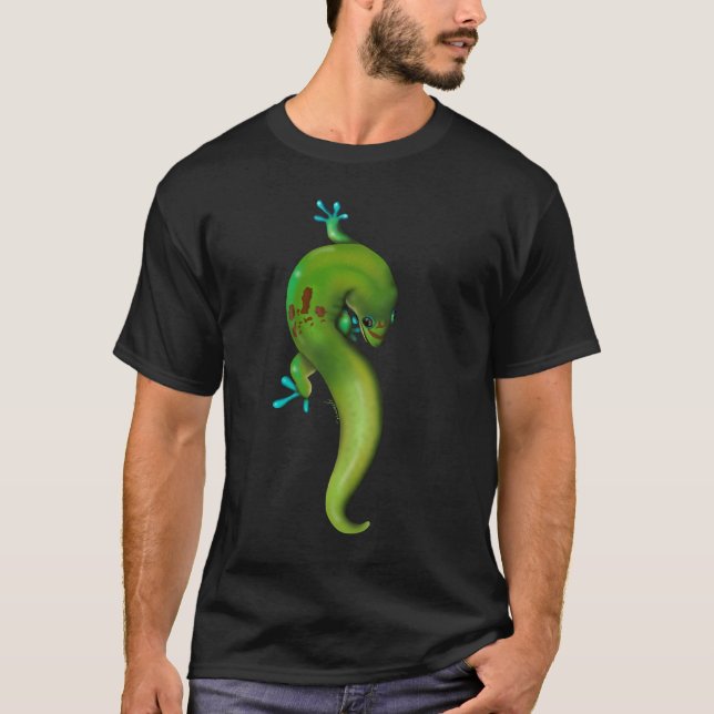 Curvy Gecko T-Shirt (Front)