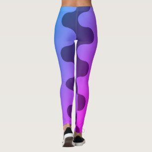 Curvy Pattern Leggings